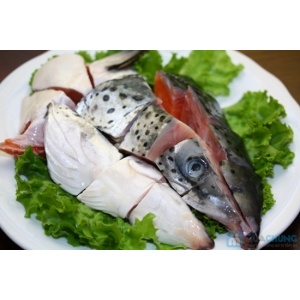 BỘ ĐẦU CÁ HỒI ( ĐẦU, LƯỜN, VÂY, XƯƠNG SỐNG )-0