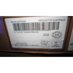 THỊT CỔ BÒ ÚC - CHUCK TENDER-0