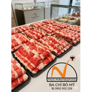 THỊT BA RỌI BÒ MỸ - SHORT PLATE