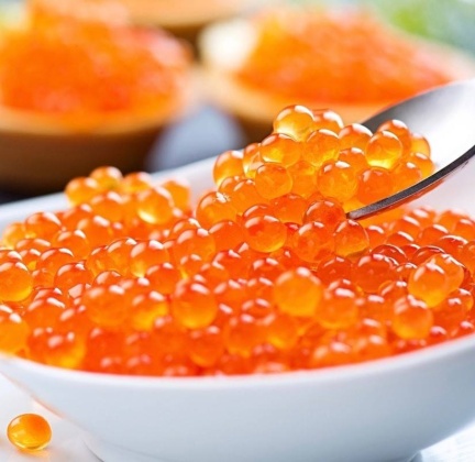 TRỨNG CÁ HỒI NHẬT LỚN